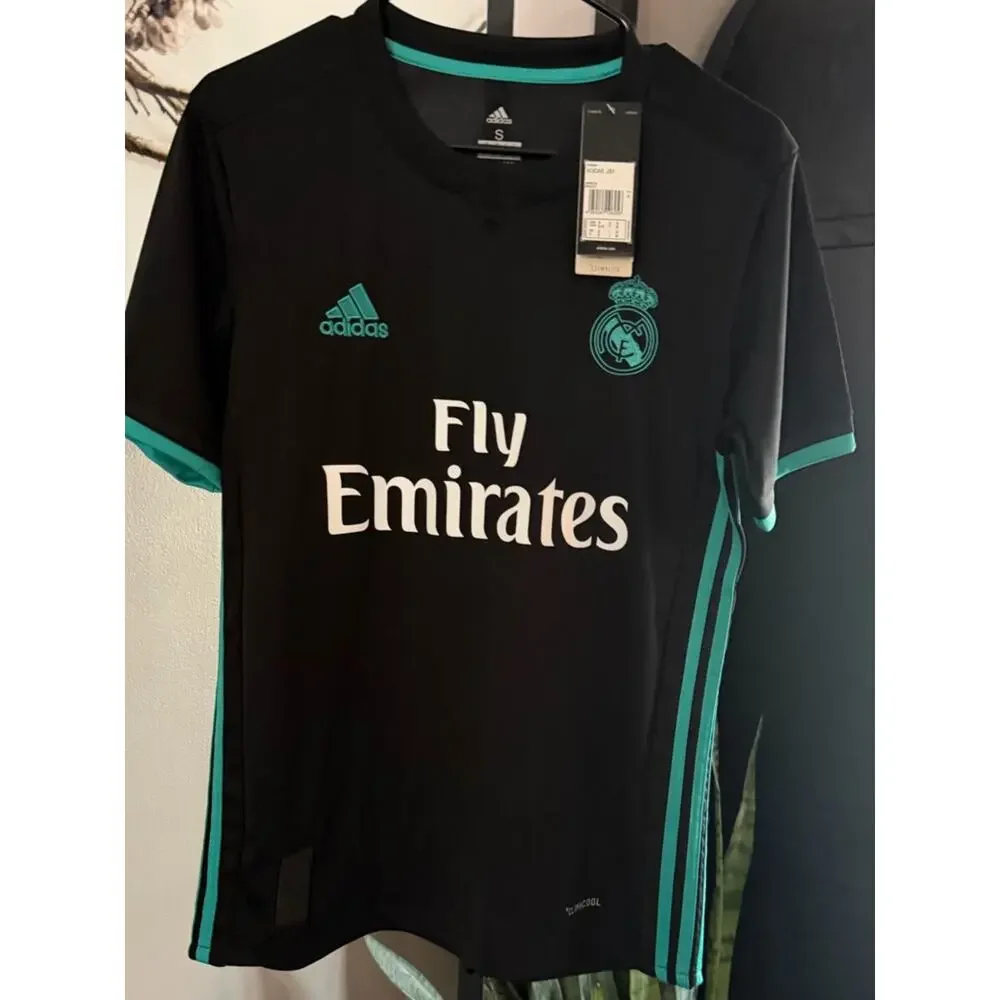 NWT Madrid 2017/2018 Away   ADIDAS  # 7 Ronaldo Football Soccer Jersey Small